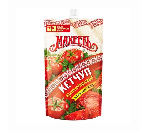 Кетчуп Махеевъ дой-пак 300г*16 Краснодарский