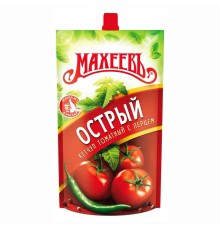 Кетчуп Махеевъ дой-пак 300г*16 Острый томатный