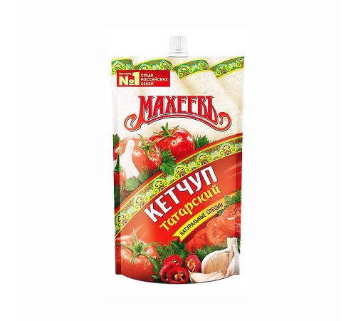 Кетчуп Махеевъ дой-пак 300г*16 Татарский