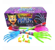 Сахарное драже Канди Клаб  4гр*30*(12бл) Пугатели Рука Скелета