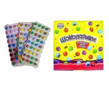 Шоколадное драже Канди Клаб 20гр*24*(12бл) Шоколарики на блистере