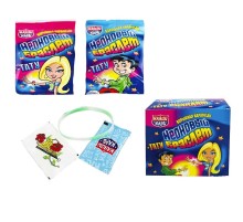 Карамель Канди Клаб Взрывная  1гр*36*(12бл) Неоновый Браслет+тату