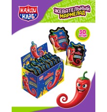 Мармелад Канди Клаб Crazy Gummy 20гр*30*(12бл) Перец вкус сладко-острый