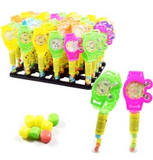 Игрушка в тубе Канди Клаб Драже  2гр*30*(12бл) Клевые Часы