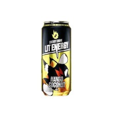 Энергетические напиток Лит Энерджи  0,45л*12 бан. Манго Coconut