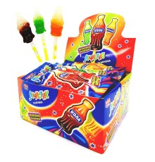 Карамель Канди Клаб Лучистик на неон.палочке 10гр*30*(12бл) Газировка