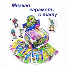 Карамель Канди Клаб Мягкая  5гр*40*(12бл) Супер Стик с тату Зомби