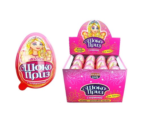 Печенье с шоколадной пастой Канди Клаб Шокоприз 15гр*24*(12бл) Для Девочек