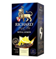 Ричард чай 25пак.*12 Royal Lemon