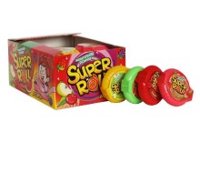 Жевательная резинка Канди Клаб 10гр*24*(16бл) SUPER ROLL Ассорти