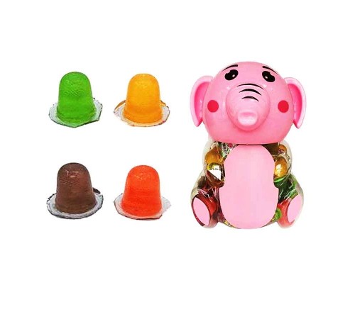 Желейный десерт  Канди Клаб 13гр*100*(6бан) Слон