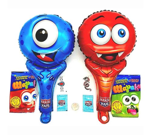 Карамель Канди Клаб Взрывная  2гр*30*(12бл) Шарики с тату