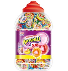 Карамель Канди Клаб 24гр*100*(6бан) Лизунец XXL на палочке с жев.резинкой