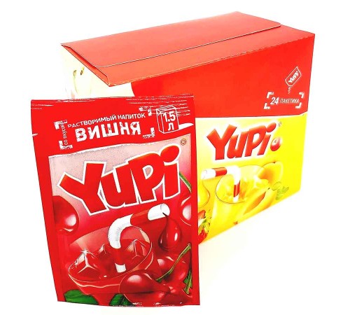 INVITE  растворимый напиток 9гр*24*(8бл) Вишня