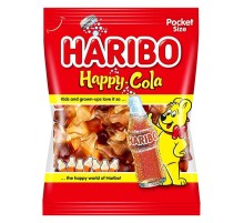 Жевательный мармелад  HARIBO 100г*18 Happy Cola Веселая Кола