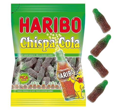 Жевательный мармелад  HARIBO 100г*18 ChispaCola Кислая Кола