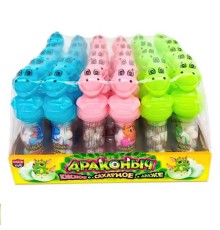 Сахарное драже Канди Клаб  9гр*30*(12бл) Драконыч кислое