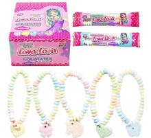 Сахарное драже Канди Клаб 18гр*48*(12бл) Lova-Lova Ожерелье с подвеской