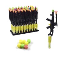 Игрушка в тубе Канди Клаб Драже  2гр*30*(12бл) Super Gun