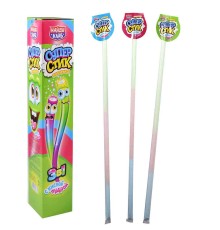 Соломка с кислой пудрой Канди Клаб 12гр*48*(12бл) Супер Стик