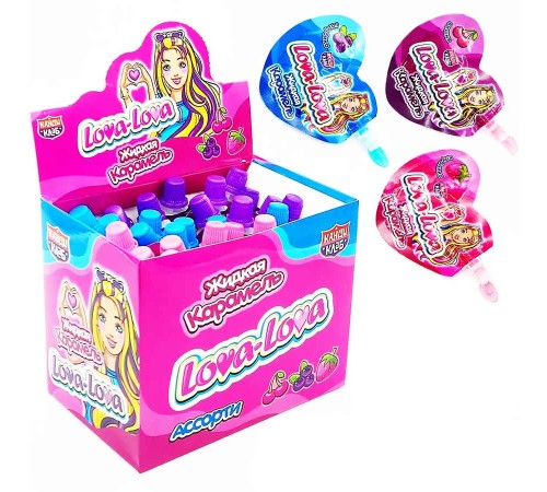 Жидкая конфета Канди Клаб 20гр*30*(12бл) Lova-Lova