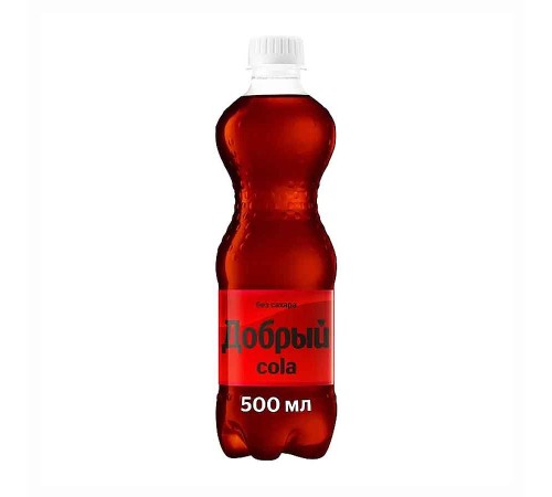 Добрый 0,5л*24 пэт Кола зеро