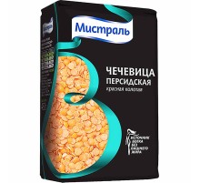 Чечевица"Мистраль" 450г*12 красная колотая Персидская