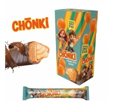 Сладкие палочки хрустящие CHONKI 20гр*20шт*(12бл) Апельсин