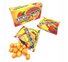 Жевательная конфета Канди Клаб 14гр*30*(12бл) Кисломания Дабл фрукт Апельсин и клубника