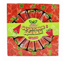 Желейный десерт  Канди Клаб 50гр*30*(10бл) Фруктовые дольки Клубника