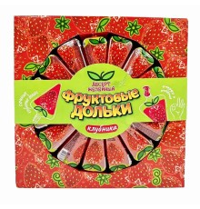 Желейный десерт  Канди Клаб 50гр*30*(10бл) Фруктовые дольки Клубника