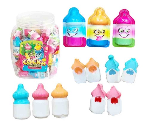 Мармелад Канди Клаб 10гр*50*(12бан) Соска с кислой начинкой