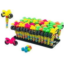 Игрушка в тубе Канди Клаб Драже  2гр*30*(12бл) Мотоцикл