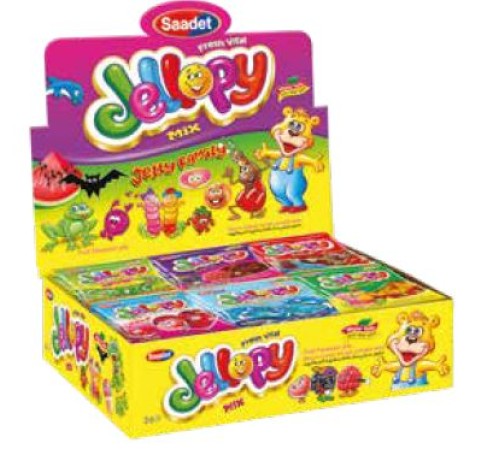 Мармелад Канди Клаб 15гр*36*(12бл) Джелопи MIX