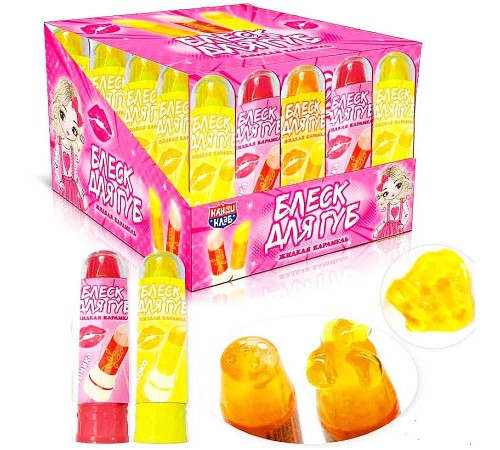 Жидкая конфета Канди Клаб  7гр*30*(12бл) Блеск для губ