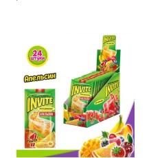 INVITE  растворимый напиток 5гр*24*(8бл) Апельсин
