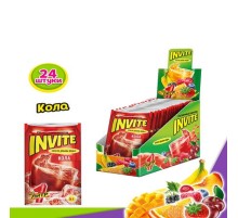 INVITE  растворимый напиток 5гр*24*(8бл) Кола