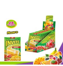 INVITE  растворимый напиток 5гр*24*(8бл) Манго