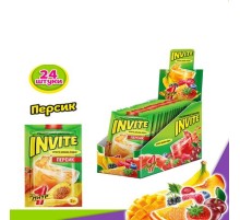 INVITE  растворимый напиток 5гр*24*(8бл) Персик