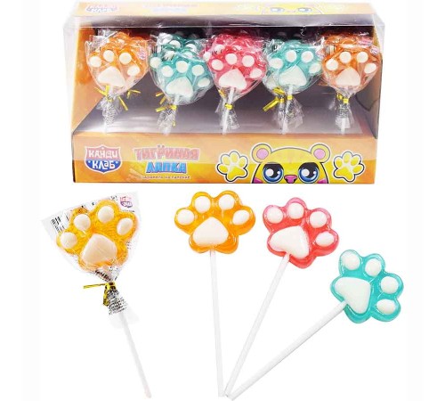 Карамель Канди Клаб 15гр*30*(12бл) Тигриная лапка