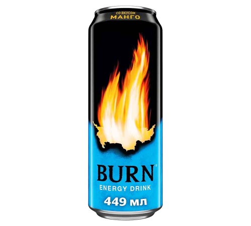 Энергетический напиток Бёрн  0,449*12 Манго
