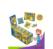 Жевательная конфета Канди Клаб 14гр*30*(12бл) Кисломания Дабл фрукт Голубика и Дыня