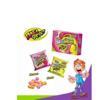 Жевательная конфета Канди Клаб 14гр*30*(12бл) Кисломания Дабл фрукт Малина и Манго