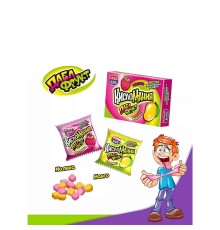 Жевательная конфета Канди Клаб 14гр*30*(12бл) Кисломания Дабл фрукт Малина и Манго