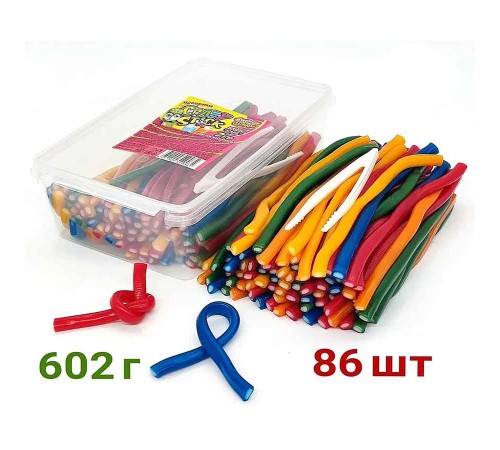Мармелад Канди Клаб Crazy Gummy Crazy STICK  7гр*86*(12бан) Ассорти
