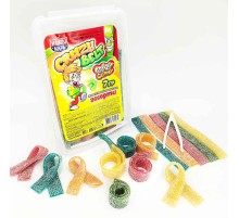 Мармелад Канди Клаб Crazy Gummy Crazy Belt  7гр*86*(12бан) Ассорти в кислой обсыпке