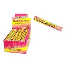 Жевательная конфета  Электрошок 20гр*50*(12бл) Клубника