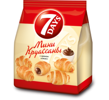 Мини-Круассаны 7-DAYS 265г*10 Какао