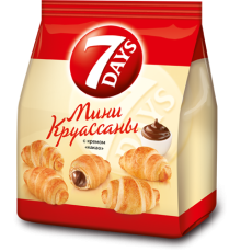 Мини-Круассаны 7-DAYS 265г*10 Какао