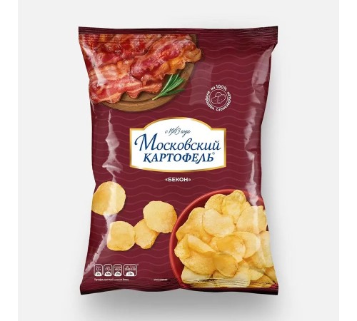 Московский Картофель120г*16 со вкусом Бекон